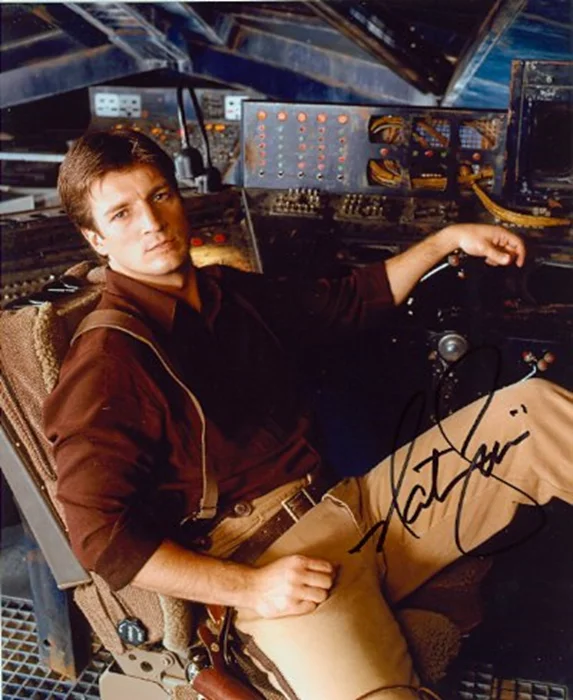 Nathan Fillion autograph
