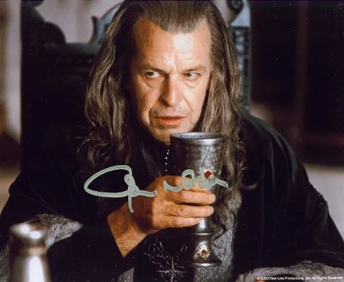 John Noble autograph