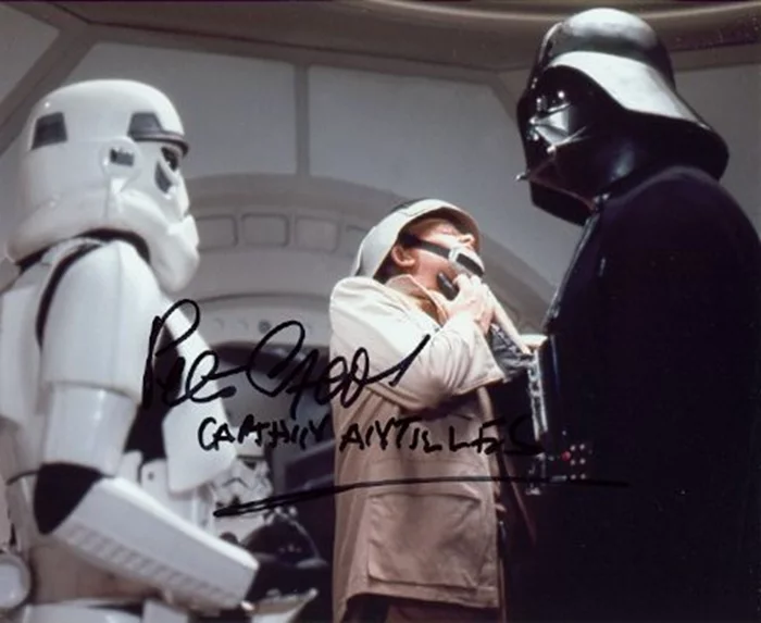 Peter Geddis autograph