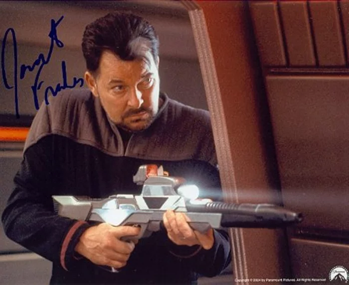 Jonathan Frakes autograph