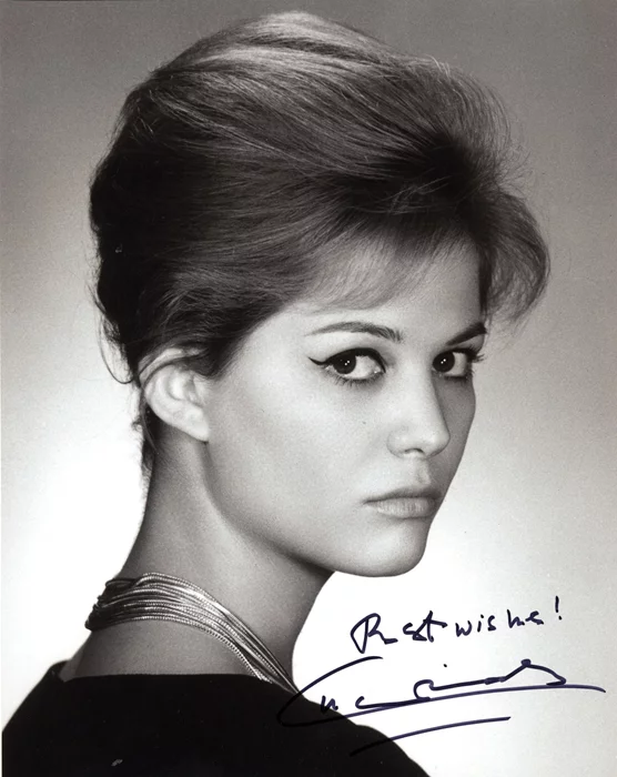 Claudia Cardinale autograph