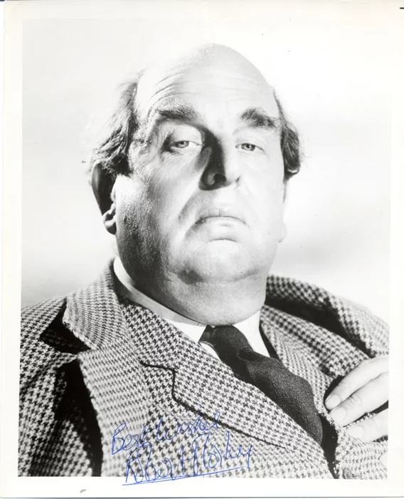Robert Morley autograph