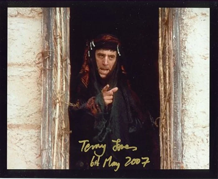Terry Jones autograph