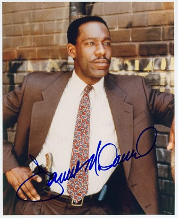 James McDaniel autograph