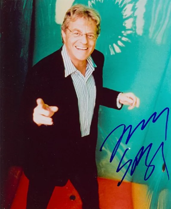 Jerry Springer autograph