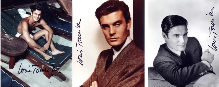 Louis Jourdan autograph