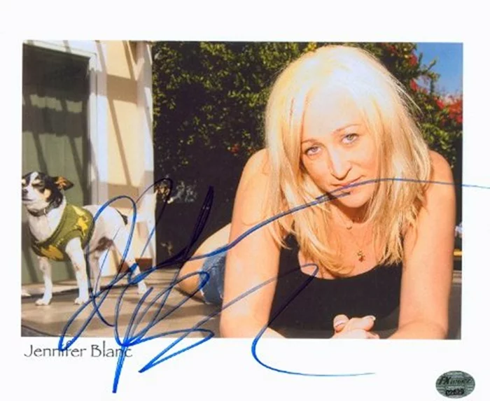 Jennifer Blanc autograph