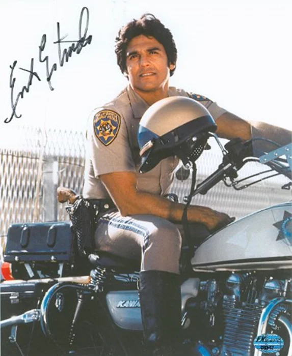 Erik Estrada autograph