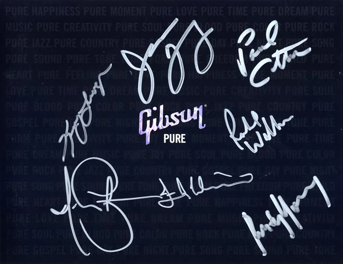 Classic Rock Guitarists autograph