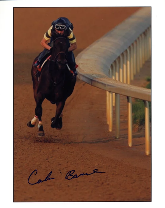 Calvin Borel autograph