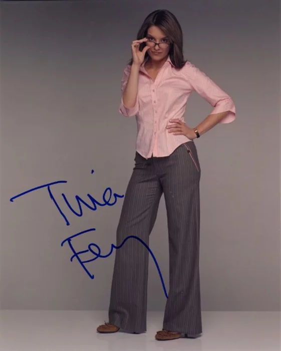 Tina Fey autograph