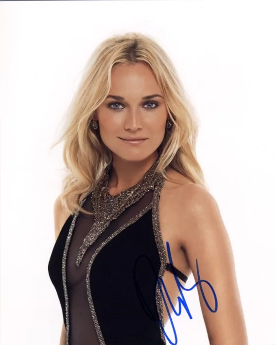 Diane Kruger autograph