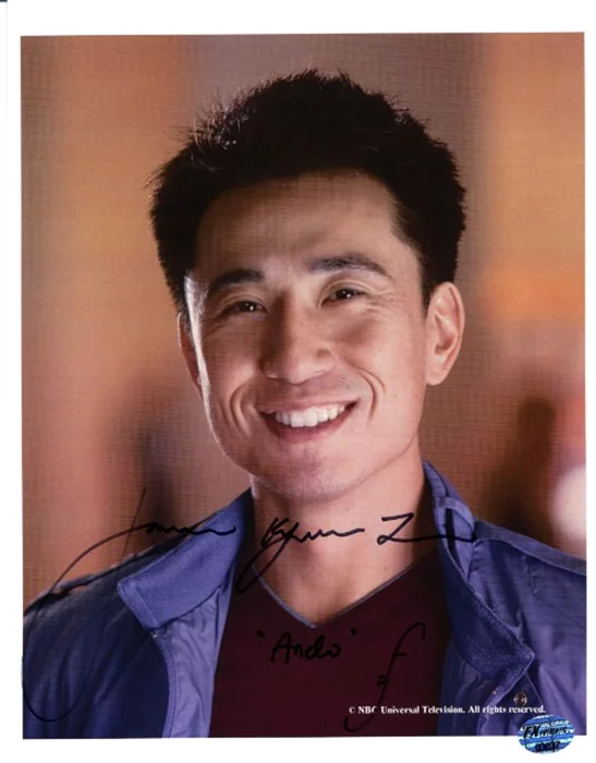 James Kyson Lee autograph