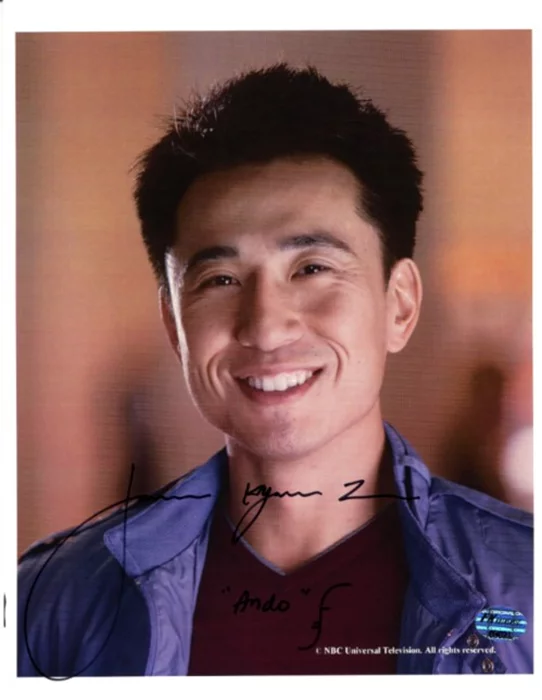 James Kyson Lee autograph
