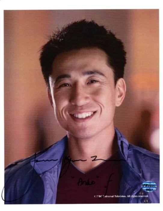 James Kyson Lee autograph