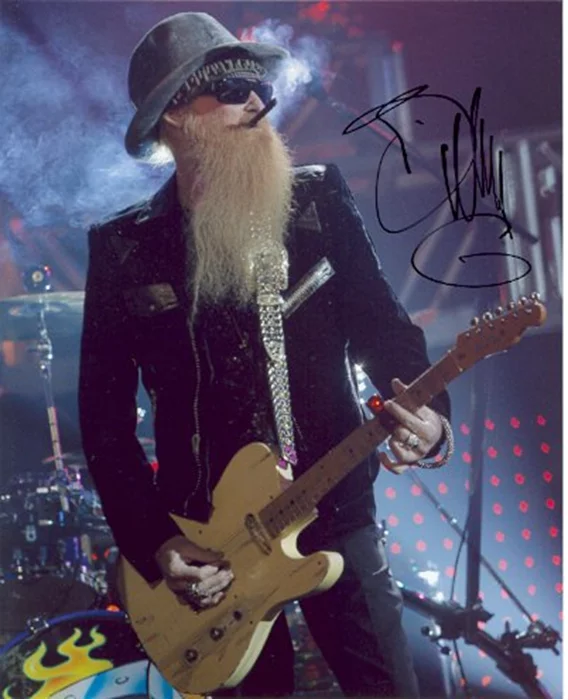 Billy Gibbons autograph