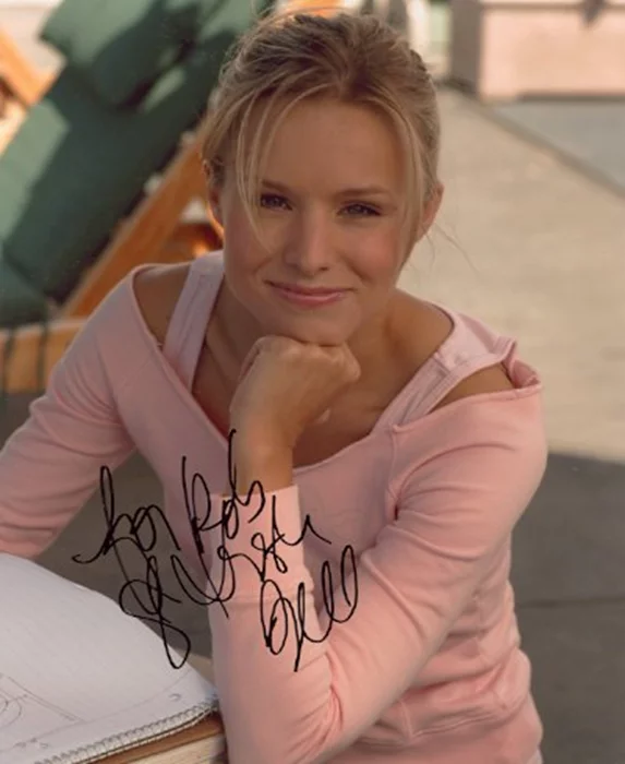 Kristen Bell autograph