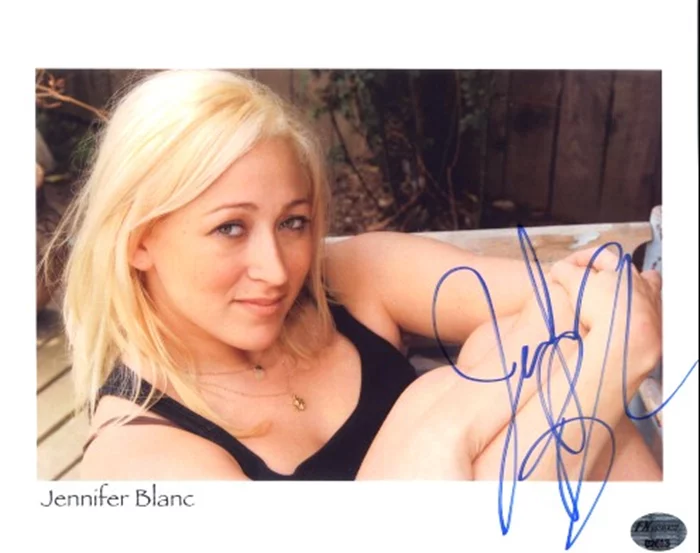 Jennifer Blanc autograph