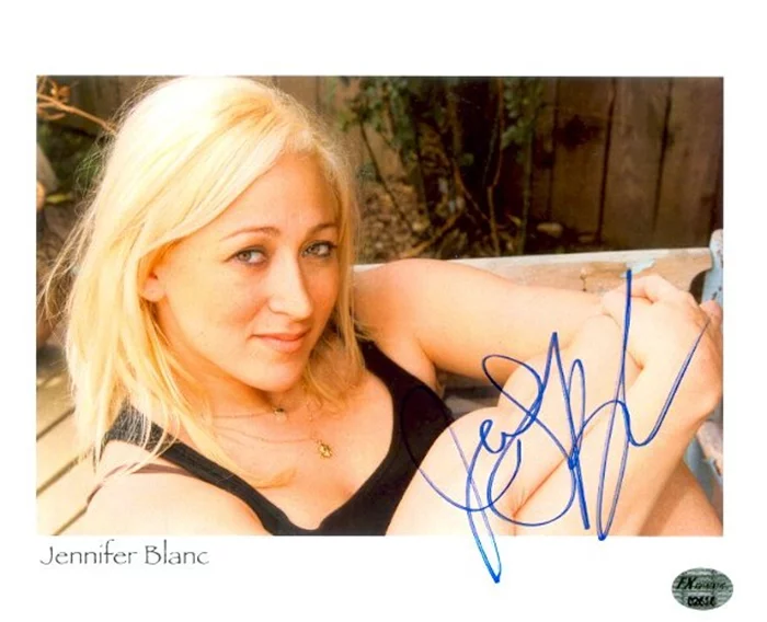 Jennifer Blanc autograph