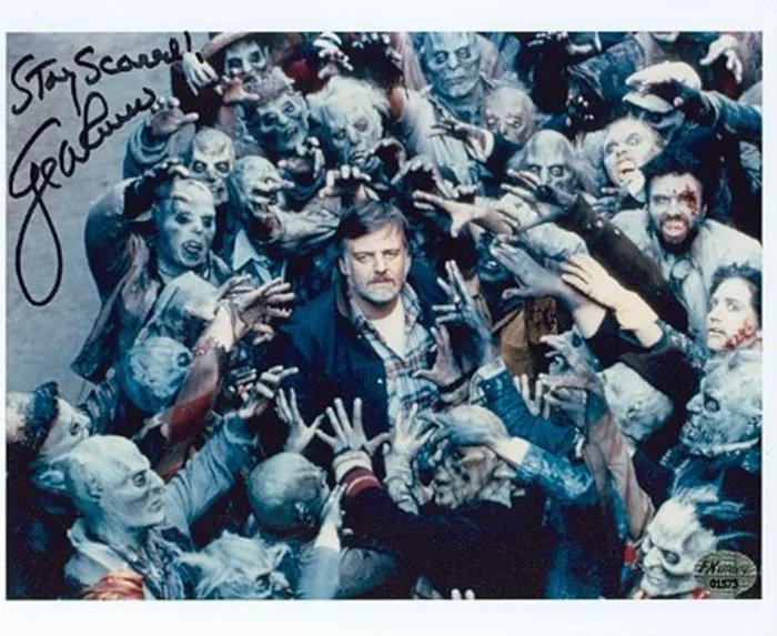 George Romero autograph