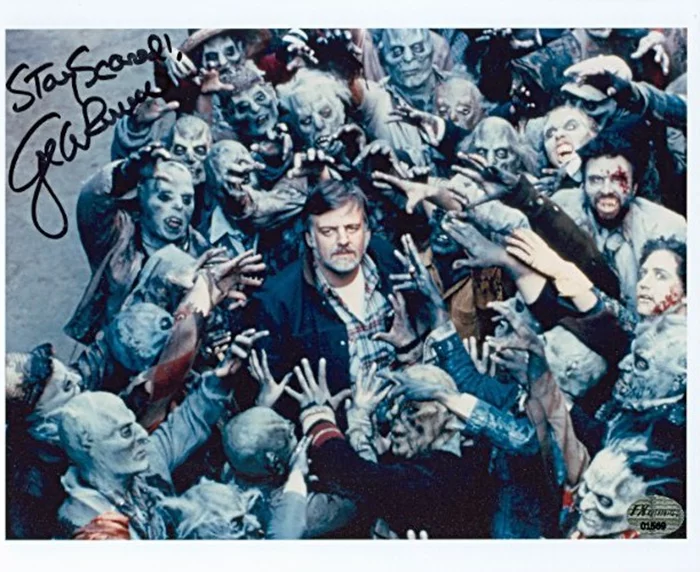 George Romero autograph