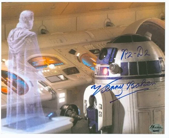 Kenny Baker autograph