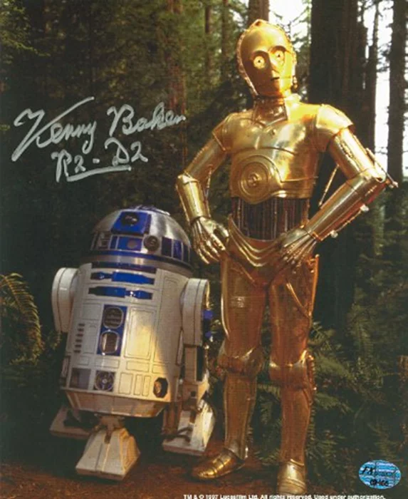 Kenny Baker autograph