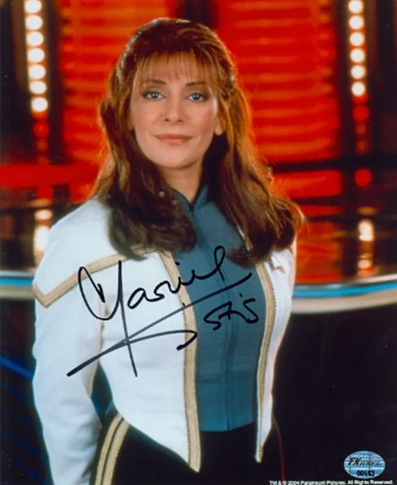 Marina Sirtis autograph
