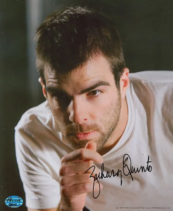 Zachary Quinto autograph