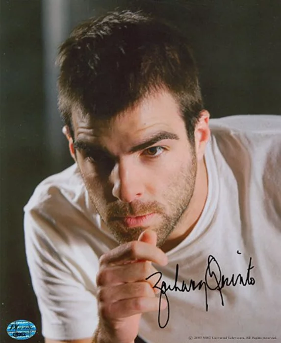 Zachary Quinto autograph