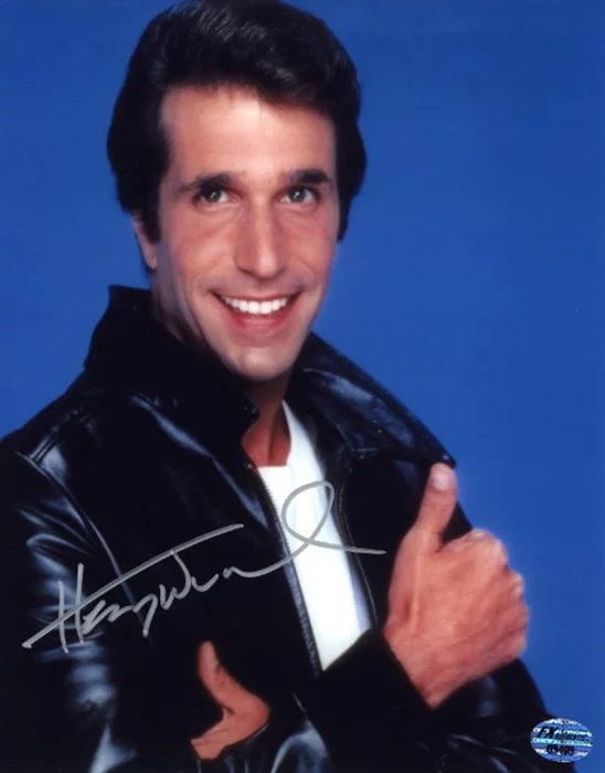 Henry Winkler autograph