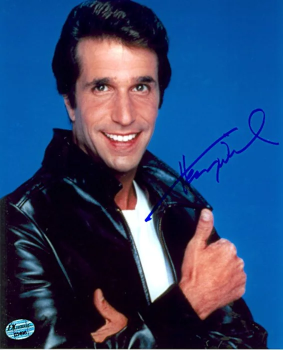 Henry Winkler autograph