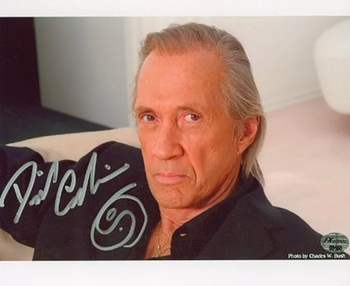 David Carradine autograph