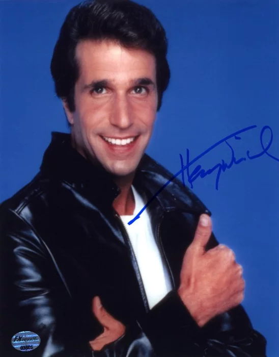 Henry Winkler autograph