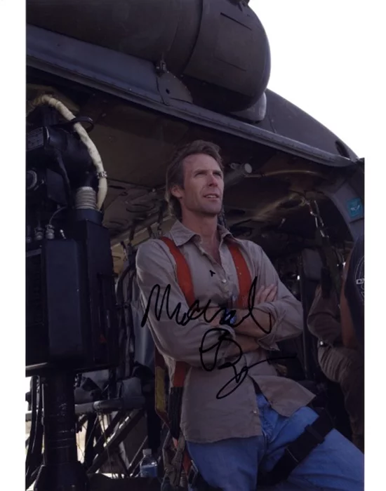 Michael Bay autograph