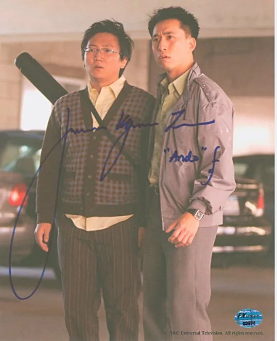 James Kyson Lee autograph