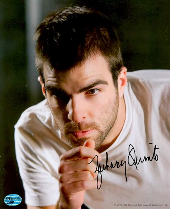 Zachary Quinto autograph