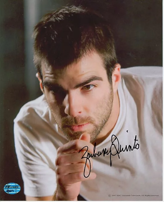 Zachary Quinto autograph