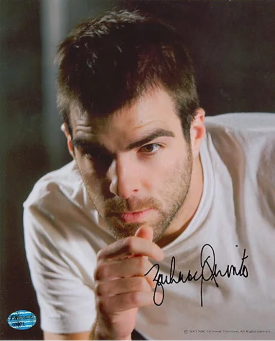 Zachary Quinto autograph