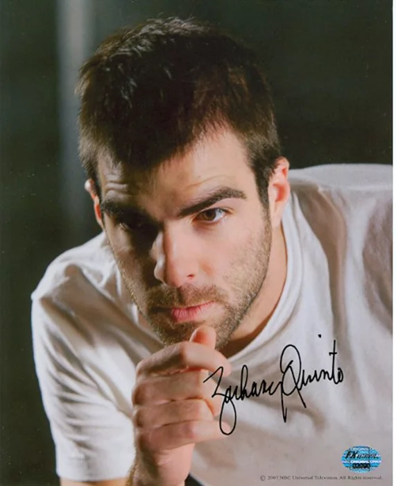 Zachary Quinto autograph