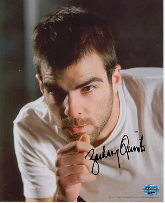 Zachary Quinto autograph