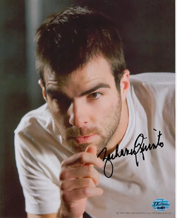 Zachary Quinto autograph