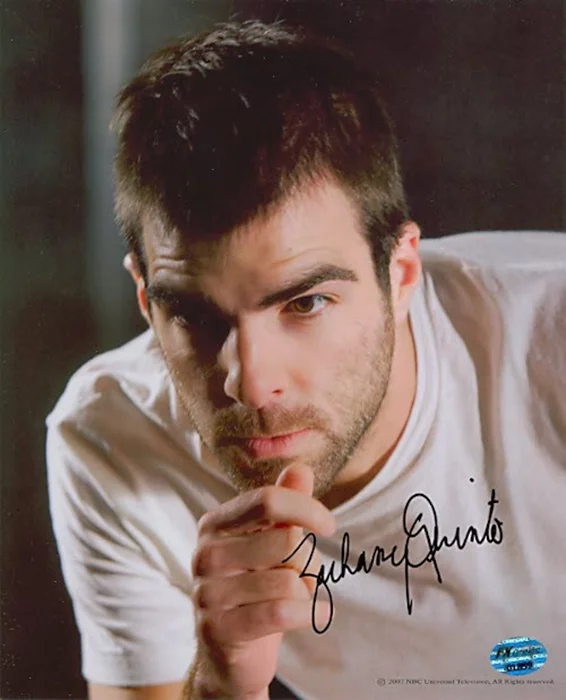 Zachary Quinto autograph
