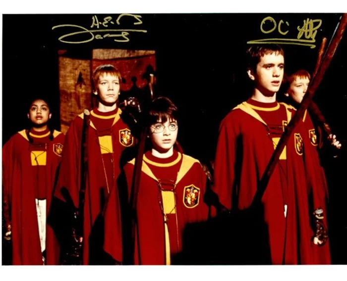 James & Oliver Phelps autograph