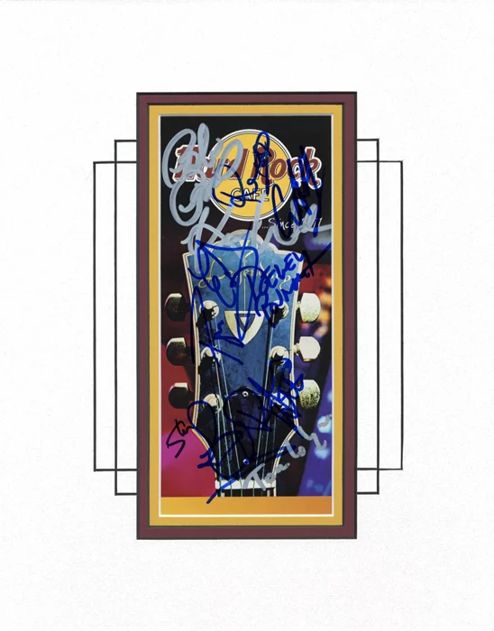 Rock Legends autograph