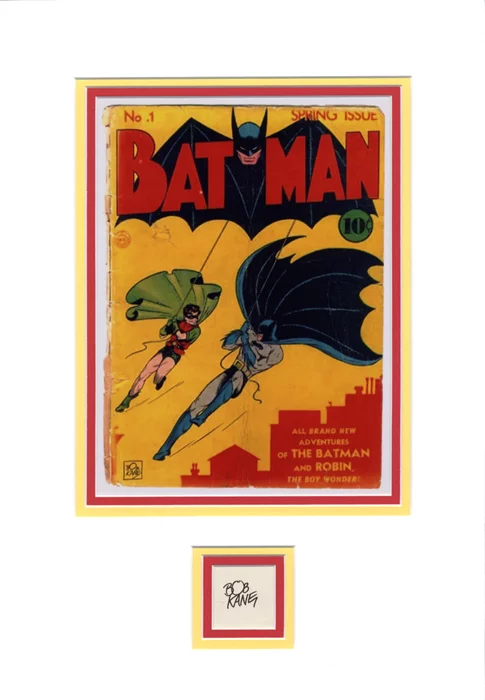 Bob Kane autograph