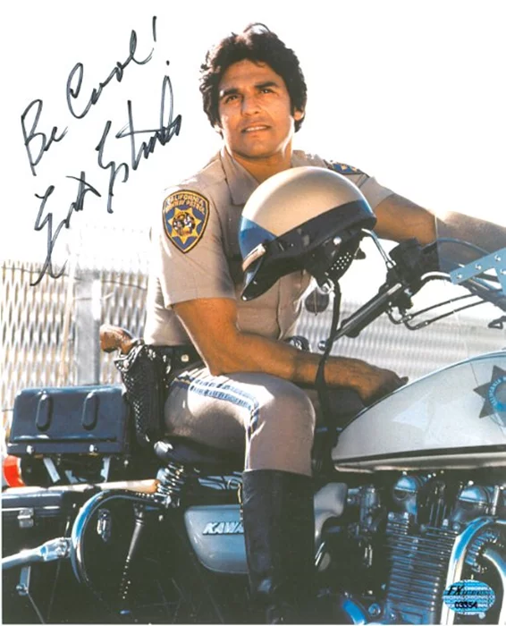 Erik Estrada autograph