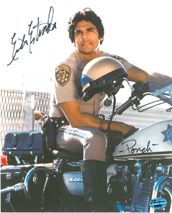 Erik Estrada autograph