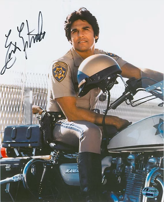 Erik Estrada autograph