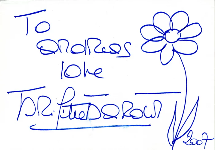 Brigitte Bardot autograph
